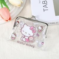 ราคา Just Star Sanrio การ์ตูนน่ารัก KT พิมพ์ Dompet Koin โปร่งใสสำหรับเด็ก (24357750695)