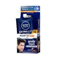 ราคา กล่อง 6 ซอง NIVEA MEN นีเวีย เมน แบบซอง เซรั่ม ครีม ฝาหมุน 7 มล (23831931164)