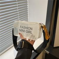 ราคา PIYU ฤดูร้อนใหม่ จดหมายสีลูกอมของเลเซอร์โปร่งใสกระเป๋าสะพายข้างสตรีกระเป๋าแฟชั่นกระเป๋าสะพายใส่เอกสารขนาดเล็กยาง PVC ถุงผ้าใบเล็ก (23929924379)