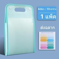 ราคา กระเป๋าเอกสาร A4 ความจุขนาดใหญ่ 13 ช่องกระเป๋าเอกสารสำนักงานธุรกิจ (23861111288)
