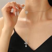 ราคา สร้อยคอจี้ไม้กางเขนเพชรเทียมสีดำฝังโกธิคสำหรับผู้หญิงสวยเท่เท่แฟชั่นอินเทรนด์สร้อยโชคเกอร์โซ่ไหปลาร้า (23523398428)