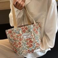 ราคา Large Capacity Floral Canvas Bag Women Travel Tote Bag Mommy Single Shoulder Bag Fashion Handbag 2 Colors (23293632615)