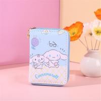 ราคา PIYU ใหม่ผู้หญิงการ์ตูนกระเป๋าสตางค์ผู้หญิง Sanrio การ์ตูนพิมพ์หนังกระเป๋าสตางค์เหรียญกระเป๋าสตางค์ความยาวสั้นทนทานต่อการสึกหรอ (24250168575)
