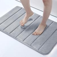 ราคา พรมเช็ดเท้าเมมโมรี่โฟม 60x40CM พรมเช็ดเท้าห้องน้ำ พรม พรมกันลื่น พรมเช็ดเท้า ผ้าเช็ดเท้า เมมโมรี่โฟม ดูดซับน้ำได้ดี (23850531179)