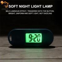 ราคา LED Key Ring Electronic Clock Silent Luminous Student Exam Study Backlight LCD Display Mini Portable Sport Waterproof Watch (22516029213)