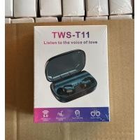 ราคา พร้อมส่ง True Wireless bluetooth 5 0 headset TWS T11 หูฟังบลูทูธ ไร้สาย stereo call headset Battery display TWS หูฟังสเตอริโอ (24398642957)