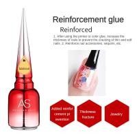 ราคา AS ยาทาเล็บขวดเจลยาทาเล็บสีแดงยาทาเล็บยางด้านล่างซีล (24357505996)