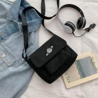 ราคา HNQH ผู้หญิงกระเป๋าสะพายผ้าใบขนาดเล็ก Casual Collage นักเรียน Messenger กระเป๋าสำหรับผู้หญิงพิมพ์ Crossbody กระเป๋าผู้หญิง (23149870341)