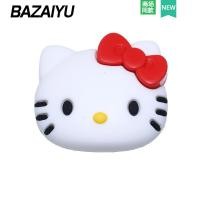 ราคา 1ชิ้น Hello Kitty สนุกและมีสีสัน Crocs รองเท้าเสน่ห์กับการ์ตูน Crocs เสน่ห์อุปกรณ์ (23121146469)