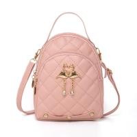 ราคา กระเป๋าสะพายเย็บปักถักร้อยผู้หญิงแฟชั่นใหม่กระเป๋าสะพายคู่ออกแบบเฉพาะกลุ่มสำหรับสาว ๆ กระเป๋าเป้สะพายหลังขนาดเล็กเทรนด์กระเป๋านักเรียนขนาดเล็ก (23549579935)