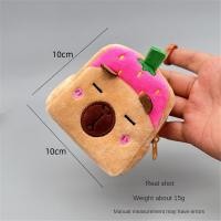 ราคา Cartoon Capybara Plush Coin Purse Cute Small Animal Wallet Money Change Pouch For Girls Lovely Headphone Storage Bag (23940442893)