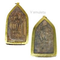 ราคา พระเนื้อชิน กรุเก่าเลี่ยมทองไมครอน 10 แถม 1 (15935568514)