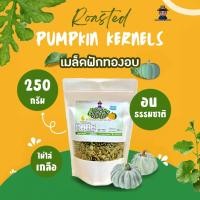 ราคา เมล็ดฟักทองอบ รสธรรมชาติ ไม่ใส่เกลือ 250g Pumpkin Seeds (24404327323)