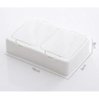 ราคา พร้อมส่ง MUJI SYLE กล่องใส่สติ๊กเกอร์ กล่องเก็บของ กันน้ำ สไตล์เรียบง่าย สำหรับเก็บขนม 1 ชิ้น (24549302209)