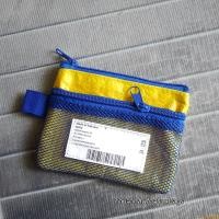ราคา IKEA Coins Pouch กระเป๋าสตางค์ใบสั้นซิปเปิด ใส่เหรียญ บัตร เงินพับๆ (24345849272)