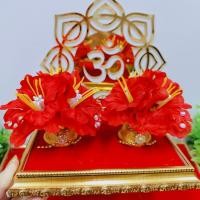 ราคา พานพุ่มชบาแดง ราคาต่อพาน ถวายพระพิฆเนศ พระแม่ทั้งปวง (24621700036)