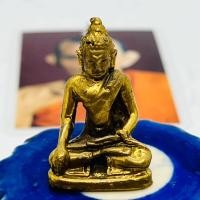 ราคา พระกริ่ง บันถมเทียน รุ่นเเรก มวลสาร เหล็กกล้าผสมเนื้อทองเหลือง ด้านในฝังกริ่งมรกต รุ่นนี้เข้าพิธอพุทธาภิเษกหลายวาระ (15596491292)