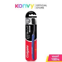 ราคา Colgate Slim Soft Toothbrush คอลเกต แปรงสีฟัน 1pc Ortho Plaque Release Charcoal (23741423938)