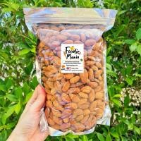 ราคา 100g อัลมอนด์อบกรอบ อัลมอนด์อบพร้อมทาน ไม่ปรุงรส อัลมอนด์ Almond (13635319373)