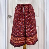 ราคา กางเกงลายไทย กางเกงผ้าถุง กางเกงผ้าถุงลายไทย มีกระเป๋าข้าง สีสวยผ้านิ่มใส่สบาย (23971612628)