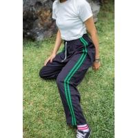 ราคา กางเกงวอร์มแถบข้าง สีเขียว ฟรีไซต์เอว 28 38 สะโพก36 46 กางเกงวอร์มผู้ชาย กางเกงวอร์มผู้หญฺิง (15643884183)