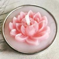 ราคา เทียนดอกบัว เทียนดอกไม้ เทียนหอมกลิ่นดอกบัว เทียนมงคลเรียกทรัพย์ เทียนไหว้พระ ของขวัญสำหรับคนชอบไหว้พระ (21761200167)