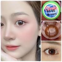 ราคา คอนแทคเลนส์ บิ๊กอาย รุ่น Circle Brown Choco ตาล Choco ค่าสายตาปกติ 0 00 เปลี่ยนแทนทุกเดือน DDBE (21512089505)
