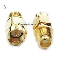 ราคา 2pcs SMA Male Plug to SMA Female RP SMA Male to RP SMA Female RF Adapter Connector (5273358017)
