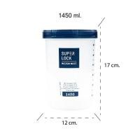 ราคา Superlock Micronware ขวดโหลกลม ขวดโหลพลาสติก กระปุกมีสเกล ขวดใส่น้ำตาล ขวดโหลใส่เครื่องปรุง (21624450674)