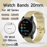 ราคา MLIFE สายนาฬิกา 20 มม สำหรับ Samsung Watch Active 1 2 40mm 42mm Watch 3 41mm Huawei GT 42mm Garmin Vivoactive 3 Venu Vivomove HR Forerunner 645 245 Ticwatch E 2 2C Gear S2 Classic Gear Sport สาย นาฬิก