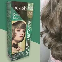 ราคา ดีแคช มาสเตอร์ 908 สีบลอนด์กลางประกายเขียว สีผม สีย้อมผม เปลี่ยนฮิตมาก 60ml Dcash Master 908 Hair Color Cream (21625657515)