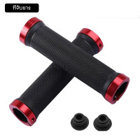 ราคา 1 Set ยางจักรยาน แฮนด์จักรยานกันลื่น แขนแฮนด์จักรยาน BMX อุปกรณ์จักรยาน MTB ล็อคโลหะผสม แบบล็อคสองด้านมือจับ (24284595100)
