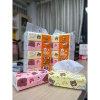 ราคา Tissue ทิชชู่แบบยาว 1 หิ้ว 5 ห่อ ลายหมีน้อย inspire ทิชชู่หนา 3 ชั้น 240 แผ่น 1 หิ้ว เท่ากับ 5 ห่อ (20444813982)