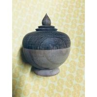 ราคา ผอบไม้สักยอดเจดีย์ ผอบใส่พระธาตุ ใส่สีผึ้ง ขนาดกว้าง2นิ้ว สูง2 5นิ้ว จำนวน1ชิ้น (19202897803)