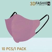 ราคา หน้ากากอนามัย 10แพ็ค 100ชิ้น 3D mask หน้ากากอนามัยป้องกันแบคทีเรีย ทรงกระชับหน้า ป้องกันฝุ่นละออง (23919380356)