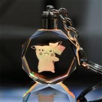 ราคา LGJGHJG Childrens Toy Kids Toys Pendant Eevee Togepi Jigglypuff Luminous Keychain Pokemon Keyring Crystal Keychain Pikachu Keychain (16659555807)
