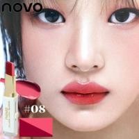 ราคา No 5095 NOVO Double Color Lipstick โนโว ลิปทูโทน ลิปสติก ทูโทนลิป 2 เฉด 2 สี 2 เนื้อสัมผัส สีสวย (22044340631)