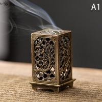 ราคา CX กระถางธูปอัลลอยทรงสี่เหลี่ยมแนวตั้งธูปหอมในร่มเครื่องประดับบ้านธูปหอมจีน (24317525455)