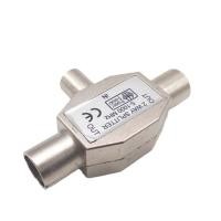 ราคา ASIDUN ตัวผู้ไปตัวเมียสองหัว ขั้วต่อคู่สายเสาอากาศทีวี ปลั๊กเสียบปลั๊ก แจ็คเสียบ ตัวจ่ายสัญญาณโคแอกเซียลเสาอากาศ ตัวแยกสัญญาณเสาอากาศทีวี 2ทางค่ะ อะแดปเตอร์ tv t (24388730912)