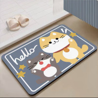 ราคา พรมเช็ดเท้า พรมปูพื้น พรมเช็ดเท้าห้องน้ำ พรมเนื้อนุ่ม พรมห้องน้ำ พรมเช็ดเท้าน่ารักๆ พรมดักฝุ่น ชุดพรมปูพื้น ซับน้ำได้ดี แห้งไว 40 60 cm 50 80cm (21987902886)