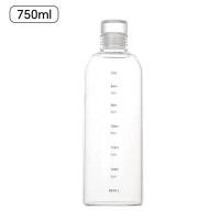 ราคา ซื้อ1 TAKE 1 750MLถ้วยน้ำพลาสติกใสขวดน้ำขวดเวลาขนาดถ้วยความจุขนาดใหญ่บ้านเดินทางออกนอกบ้านนมชากาแฟถ้วยดื่มร้อนและเย็นสามารถแช่เย็นในตู้เย็นถ้วยเครื่องดื่มน้ำแข็งวัสดุเป็นมิตรกับสิ่งแวดล้อมไม่มีกลิ่นเ 