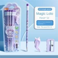 ราคา LVYIMAO ซื้อ 1 แถม 1 ดินสอ 12 แท่ง กบเหลาดินสอ 1 อัน ดินสอไม้ 2B Karon Cartoon Pencil สีดำพร้อมยางลบ อุปกรณ์การเรียน เครื่องเขียน ของขวัญวันเด็ก (24392092325)