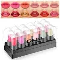 ราคา ELECOOL Store BeautyIU 1SET Jelly Color Changing Lipstick Set Cosmetics Mini Lipstick Pen Lips Makeup Glitter Matte Lipstick Set (21185794759)