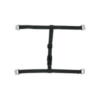 ราคา สายรัดคางหมวกนิรภัย หมวกเซฟตี้ ไนล่อน ์Nylon 15mm ยึด4จุด รุ่นHLMT4059ZZ สีเทา ดำ (18055771554)