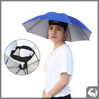ราคา หมวกร่มติดหัว หมวกร่มตกปลา ร่มกลางแจ้ง สวมใส่บนศีรษะ กันแดดกันยูวี กันฝน ระบายอากาศได้ดี หมวกร่มแบบพับได้ (24209233281)