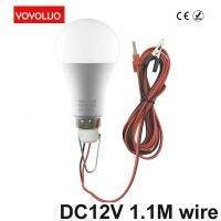 ราคา โคมไฟไฟ LED หลอดไฟ LED DC 12 V 3W 6W 9W 12W 15W 18W หลอดไฟกีฬาโคมไฟฉุกเฉินพร้อมตัวหนีบปากจระเข้สำหรับแรงดันไฟฟ้า12W (20304459600)
