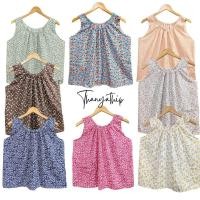 ราคา เสื้อคอกระเช้า ผ้านิ่มใส่สบาย เสื้อคอกระเช้าลายดอก คอกระเช้าคนแก่ (22803067374)