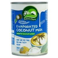 ราคา Natures Charm เนเจอร์ชาร์ม นมมะพร้าวข้นจืด กะทิข้นจืด นมข้นจืดเจ Evaporated Coconut Milk 360ml (23117639316)