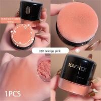 ราคา Maffick Soft Face Blusher Powder With Sponge Cheek Rouge Peach Blush Palette Nude Pink Makeup Brightening Teint Blush Contour Cosmetics (22760762766)