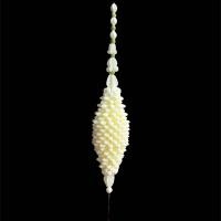 ราคา ถูกที่สุด มาลัยตุ้มดอกมะลิพลาสติกสีขาวนวล ขันหมาก พานพุ่ม ผ้าใบตอง พวงมาลัย (23635463613)